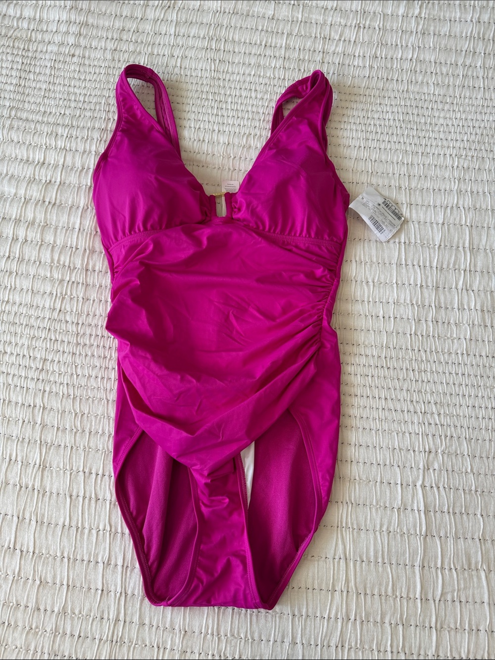 Lauren Ralph Lauren Fuchsia One-Piece Swimsuit